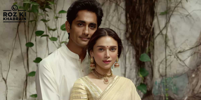 Aditi Rao Hydari, Siddharth, newlyweds, temple wedding, public appearance,