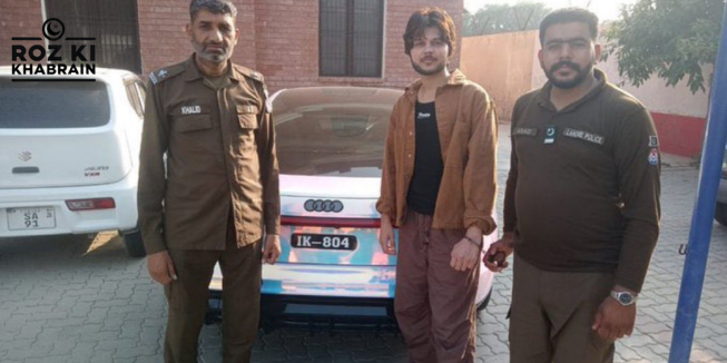 TikToker apprehended for using a fake number plate as police intensify crackdown on social media activities.