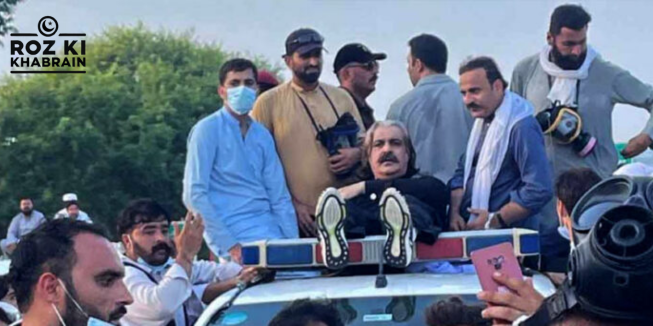 PTI withdraws claim of CM Gandapur's arrest but asserts Rangers' presence at KP House