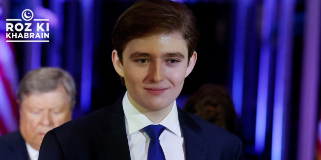 Barron Trump, TikTok, girlfriend, breakup, NYU