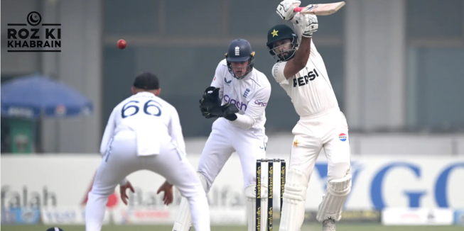 Ben Duckett half-century, England vs Pakistan, Multan Test, Jack Leach wickets, Kamran Ghulam century