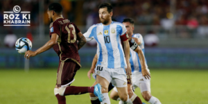 Venezuela vs Argentina, Estadio Monumental de Maturín, World Cup Qualifiers, flooded pitch, Lionel Scaloni