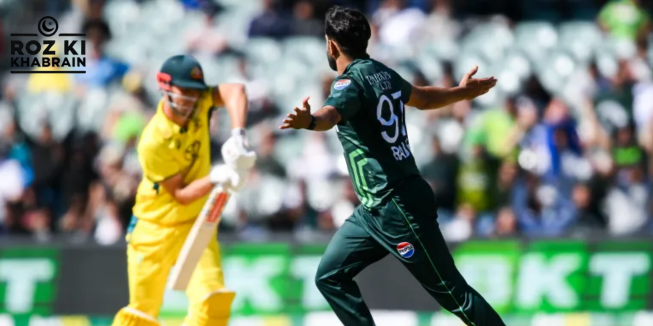 Pakistan vs Australia, nine-wicket win, Haris Rauf five-wicket haul, Saim Ayub half-century, ODI series