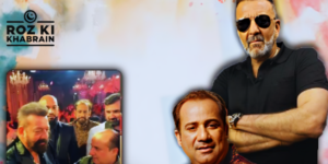 Rahat Fateh Ali Khan, Sanjay Dutt, heartwarming interaction, viral video, Bollywood