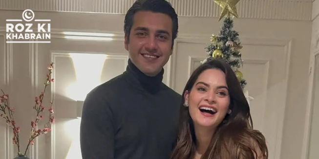 Minal Khan, Christmas dinner, Saboor Aly, festive celebrations, Ahsan Mohsin Ikram