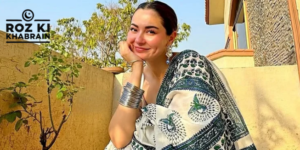 Hania Aamir, saree look, winter wedding, Instagram, Kabhi Main Kabhi Tum