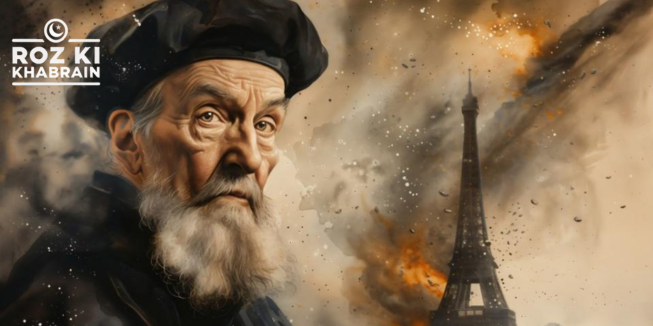 Nostradamus, predictions, 2025, war, climate change