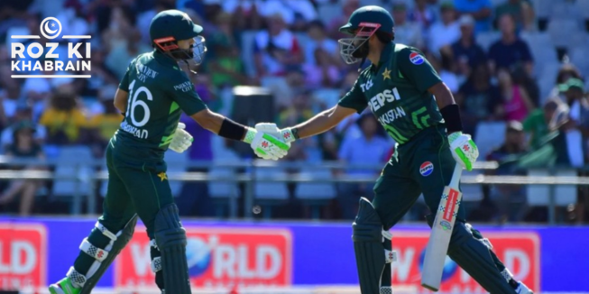 Rain disrupts ODI, Abdullah Shafique dismissal, South Africa vs Pakistan, pink ODI, Champions Trophy preparation.