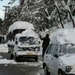 Murree, snowfall, safety guidelines, traffic authorities, temperature