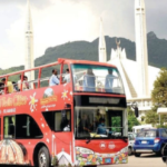 Islamabad, double-decker buses, tourism, landmarks, transportation