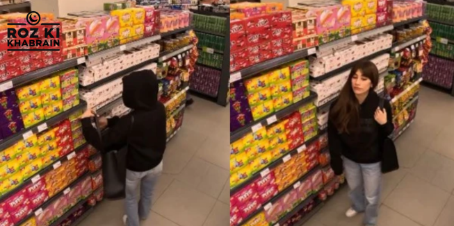 Syra Yousuf, CCTV video, supermarket scandal, viral footage, promotional campaign.