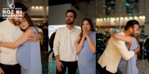 Aymen Saleem, Kamran Malik, baby boy, Kayhan Malik, gender reveal