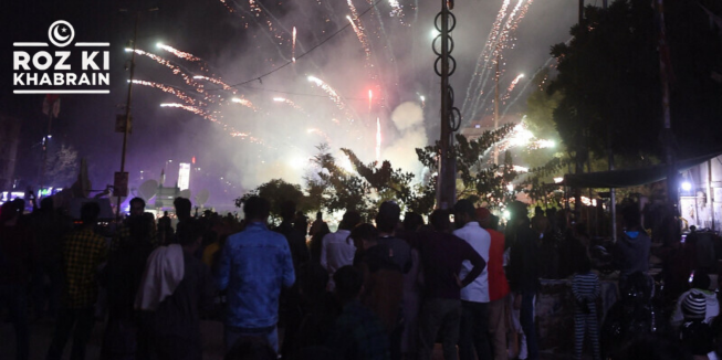 Karachi, New Year, aerial firing, injuries, celebrations