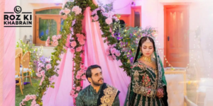 Hareem Sohail, Mehndi, wedding celebrations, green outfit, Iqtidar