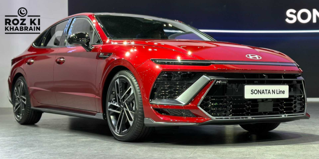 Hyundai Nishat, Sonata N Line, high-performance sedan, turbocharged engine, luxury technology