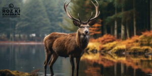 Indian stag, Pakistani border, Zarai Taraqiati Bank, wildlife officials, animal custody