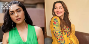 Mrunal Thakur, Hania Aamir, social media mistake, fan account, Dacoit film