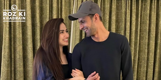 Shoaib Malik, Sana Javed, wedding anniversary, celebration, Doha