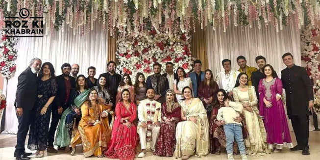 Shahood Alvi, Areeja wedding, celebrity guests, Pakistani entertainment, wedding pictures